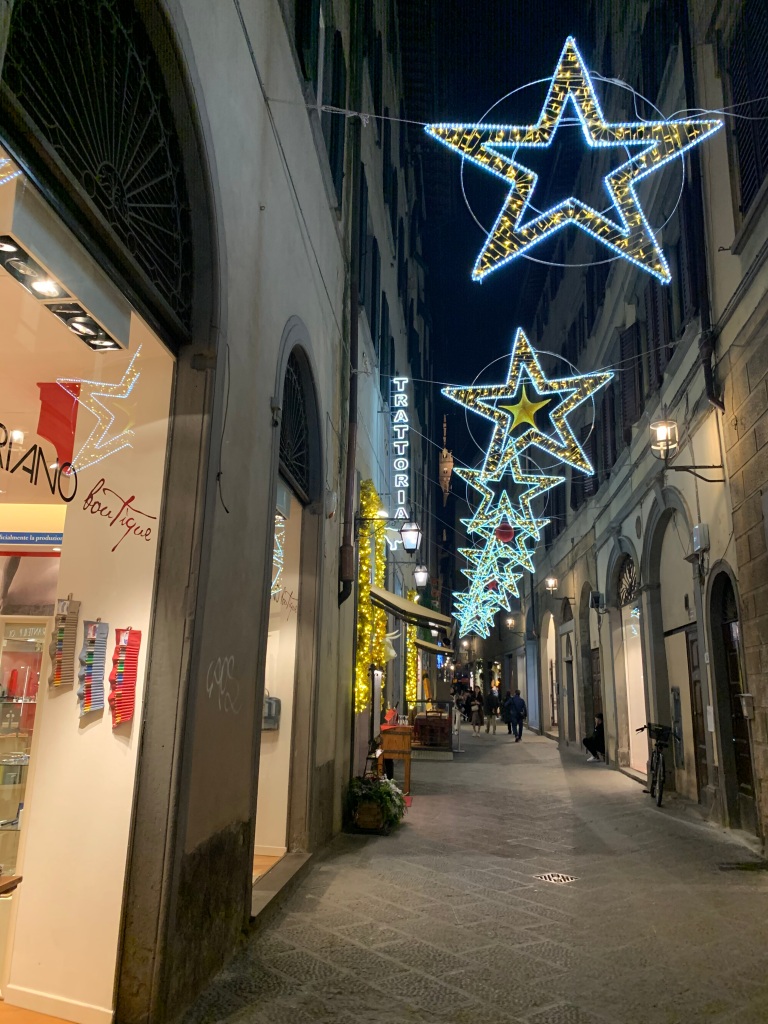 Floransa sokakları noel